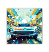 Family SUV Adventure Wrapped Canvas